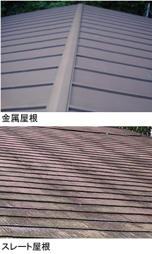 カバー工法に向いている屋根材